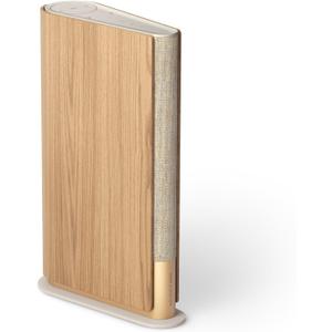 Bang & Olufsen Beosound Emerge Wi-Fi Multiroom Speaker, Gold Tone/Light Oak