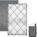 Shark HE601 H13 True HEPA Replacement Filter for Air Purifier - 3-in-1 HEPA Carbon Filter for HE601 & HE602 Fan Air Purifier, Part # HE6FKPET, 1 Pack