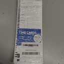 Pyramid Time Systems - Authentic Time Cards (44100-10) for Pyramid Models 4000, 4000PRO, 4000PROK, 5000HD & 5000 Auto Totaling Time Clocks, Single Sided Time Sheets (3.5 x 9 in) -100 Time Cards