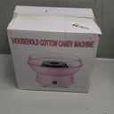 Mini Cotton Candy Maker Machine - Easy to Use & Clean, Quiet Floss Maker for Kids, Christmas Gift, Birthday Party, Home Use - Includes Sugar Scoop & Sugar Floss Sticks (Sugar Not Included) (White)