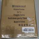 5x7 Colorful Picture Frame Set of 5, Wall Gallery 5 x 7 Glitter Photo Frames, Sparkle Cute Fun Artwork Frame for Wall or Tabletop