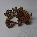 PINVNBY Natural Large Driftwood for Aquarium Fish Tank Decorations, Driftwood for Reptile Tank Bearded Dragon Tank Accessories Terrarium Decor (7.5 to 14.5 inches / 2 Pack)