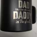 KLUBI Dad In The Streets Daddy In The Sheets Cup 14oz Birthday Gifts for Husband from Wife Dad Coffee Tumbler Daddy Gift Ideas Dad Gifts for Him Boyfriend Gifts for Birthday Dad Birthday Gift Dad Mug