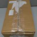 Cat & Dog Bowls - Ceramic Elevated Pet Raised Cat Food Bowls, 12 Ounce, Dishwasher Safe (2 Paw Pattern bowls & Black Stand)