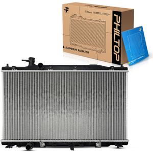 PHILTOP CU13031 Radiators for 2007 2008 2009 CR-V (USA Built; w/Quick Connect Outlet Connection) Transmission Oil Cooler Included