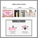 Happy Mother's Day Backdrop Mother's Day Party Photoshoot Background Pink Floral Mothers Day Party Decoration Banner Booth Props (94x70inch(8x6FT))