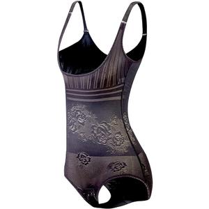 KSKshape Seamless Body Shaper Open Bust Shapewear Firm Control Bodysuit for Women (XX-Large, Black)