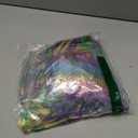 Frienda Mardi Gras Outfit for Women Mardi Gras Poncho Scarf Shawl Costume Apparel Accessories Masquerade Party(1)