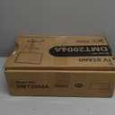 Rfiver Mobile TV Cart with Power Outlet, Rolling TV Stand for 2365 Inch LCD LED OLED Flat Panel Curved Screen TVs up to 88 lbs, Height Adjustable Portable TV Stand with Wheels, Max VESA 400x400mm