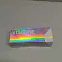 VISOONE Oversized Blue Light Blocking Glasses with Chic Square TR90 Frame and Metal Temple for Women Men REMY (Crystal Clear)