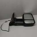 Trail Ridge TR00124 Towing Side Mirror Assembly Power Folding Heat Memory Signal Puddle Chrome Left Drivers Side Compatible With 2013-2018 Ram 1500 2500 3500