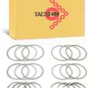 .338 & .300BLK Barrel Shim Kit for 3/4x24, M18x1, M18x1.5 Threaded Barrel Timing & Alignment | .750" Shank Bull Barrel Shims (20 Pack)