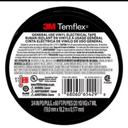 3M Temflex Vinyl Electrical Tape, , 3/4 in x 60 ft, Black (2-Roll)