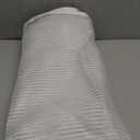 Heavy Duty Door Screen Magnetic Closure, LOVIGA Thickened Fiberglass Screen Door Mesh, Self Sealing, Tear Resistant, Easy Assemble, Fine Mesh Keep Bugs Out Fit Door Size 38 Inch X 95 Inch White