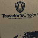 Traveler's Choice Pagosa Indestructible Hardshell Expandable Spinner Luggage, Baby Blue, Check-in Only