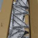 BAYKA Wall Shelves for Bedroom Decor, Floating Wall Shelves for Living Room Kitchen Storage, Mounted Rustic Wood Floating Shelves for Kids Books, Corner Shelf for Bathroom(Rustic BrownSet of 4) (16-inch Mixed)