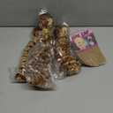 18 Inch #27 Blonde Clip in Hair Extensions,Soft Real Human Hair 120g 7pcs,Brazilian Remy Clip ins for Women,Honey Blonde Deep Wave Clip ins Silky Hair Extensions