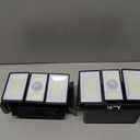 AmeriTop Solar Lights Outdoor 300 LED 7000K Motion Sensor Lights Cordless; 5 Adjustable Heads, 360 Wide Angle Illumination, IP65 Waterproof, Security LED Flood Light for Patio Yard Garden 2 Pack