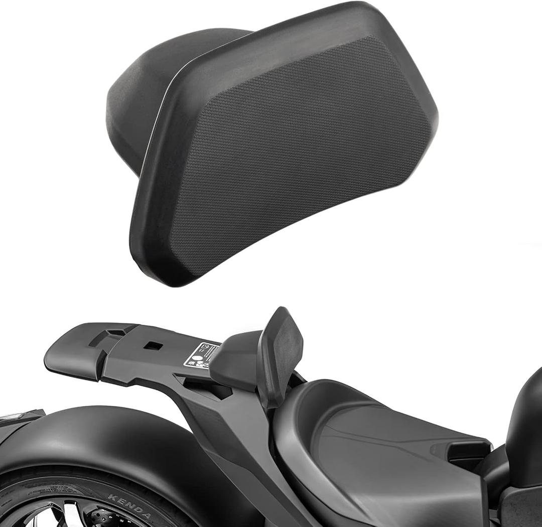 KEMIMOTO 1up Driver Backrest Compatible with Can-Am Ryker 600, 900, Sport, Rally Edition Elastic Adjustable Angle Lumbar Support (Requires Max Mount), Replace #219400960