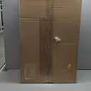 iTouchless 14 Gallon Sliding Lid Automatic Sensor Trash Can with Odor Filter System, 52 Liter Black Steel Touchless Kitchen Garbage Bin, Matte Black