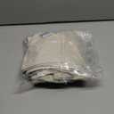 jinchan Velvet Valance Pinch Pleated for Windows Farmhouse Kitchen Valance 18 Inch Topper Curtain Living Room Laundry Small Window Curtain Room Darkening Back Tab 1 Panel Beige