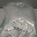 HARBOREST Clear Shower Curtain Liner with Side Suction Cups, Premium PEVA Plastic Shower Liner with 3 Magnets, Waterproof Bathroom Curtain, 72 x 72, Extra Heavy Duty Clear