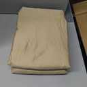 TEXAS LINEN CO. Premium Egyptian Cotton Twin XL Size Fitted Sheet Only - Luxury 1000 Series Lonestar Lovin' Collection 22" Extra Deep Pocket Twin XL Fitted Sheet (Sand), Bottom Sheets for Dorm Room