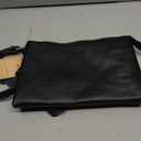 befen Genuine Leather Crossbody Bags for Women, Small RFID Leather Cross Body Purses Shoulder Handbags (Black)