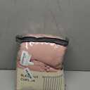 100% Blackout Curtains for Bedroom, Thermal Black Out Curtains, Back Tab/Rod Pocket Linen Blackout Drapes, Room Darkening Drapes for Living Room, 52''W x 96''L, Pink