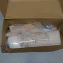 Zakkart SnugCloud Cat Window Perch with 4Sided Bolster  Orthopedic Cat Hammock for Window Sill  Solid Hardwood & Metal Frame  Window Seat for Pets (Natural Color Wood w/White Bed, Medium)