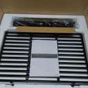 Spirit E310 Grill Parts for Weber Spirit, 17.5" Grill Grates 15.3" Flavorizer Bars for Weber Spirit 300 & GS4 Spirit II 300, Spirit E-310 E-315 Grills with Front Control Knobs for Weber 7638 7636