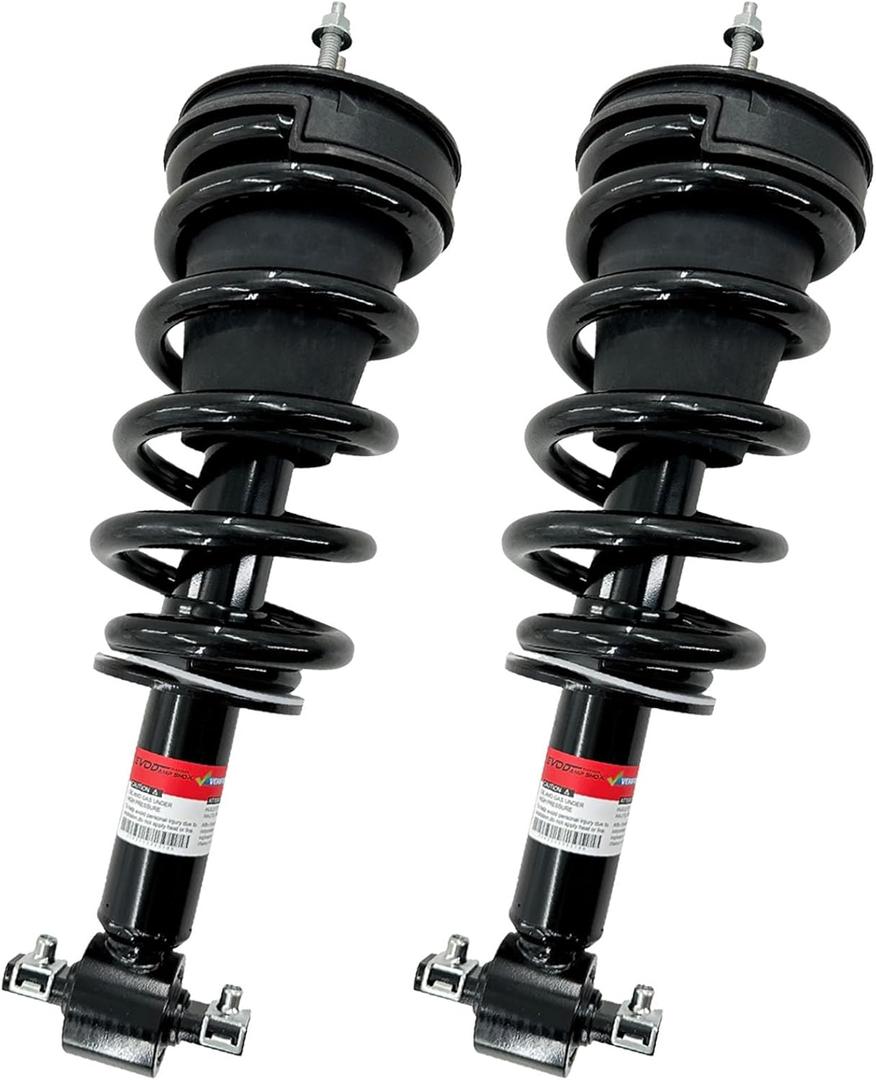 19353951 580-435 2PCS Front Shock Absorber Struts Assembly with Magnetic Ride Control for Cadillac Escalade ESV EXT, for Chevy Avalanche Suburban 1500 Tahoe, for GMC Yukon XL 2007-2014