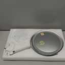 Lighted Makeup Mirror, 3000 mAh Rechargeable Double Sided Magnifying Vanity Mirror with 3 Colors, 1x/10x, 360° Rotation , Brightness Adjustable Magnification Cosmetic Light up Mirror, Women Gift