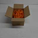 Halloween Chain Lights  10 Ft 160 LED Orange Plastic Chains, Battery Operated Halloween Decorations with 8 Lighting Modes & Timer, Spooky Haunted House & Party Decor