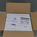 HappyHapi 5x7 Picture Frames Set of 10, White Picture Frames Display Pictures 4x6 with Mat or 5x7 Without, Tabletop or Wall Display, Multi Photo Frames Collage (White)