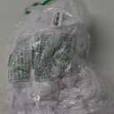 JOYIN Halloween Hanging Light up Ghost with Spooky Warm White LED Light, 47 Halloween Hanging Decoration White Ghosts for Front Yard Patio Lawn Garden Party Decor Indoor Outdoor