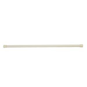 Design House 564179 Classic Adjustable 36 to 63-inch Shower Rod for Bathroom Bone