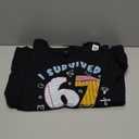 67 i Survived 100 Days of School 6 7 100th Days Kid Students T-Shirt, Size: L