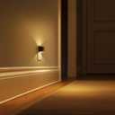 2 x L LOHAS LED Night Lights Plug into Wall 2 Pack, Dusk to Dawn Sensor Nightlight, Brightness Adjustable, 3000K Soft White