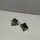 PATIKIL 2pcs Cow Bells for Football Games, 3inch Cowbells for Sporting Events Bulk Loud Noise Makers Metal Cow Bell with Handle for Cheering Competition Marathon Wedding, Black