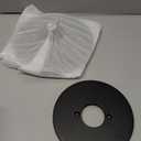 Tub Shower Faucet, Matte Black Shower Faucet Set with 8-Inch All-Metal Rainfall Showerhead and Bathtub Spout, Single-Handle Tub Shower-Trim Kit Included Valve, Matte Black