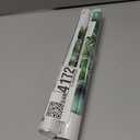 2 x 1 PC Green Plant Leaves Flowers Toilet Stickers Self-Adhesive Toilet Lid Stickers Bathroom Wall Sticker Cover Decor Decal DIY Removable Toilets for Cistern Bathroom WC Restroom Decor