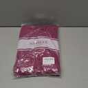 2 x Missufe Women's Summer Boat Neck Short Sleeve Cut Out Knit Bodycon Casual Dress (Purple)