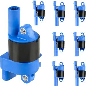 UF414 Ignition Coil Pack 2007-2017 for Chevy Silverado Express 1500 2500 Suburban Tahoe, for GMC Sierra Savana, for Cadillac Escalade, 4.8L 5.3L 6L 6.2L, Ignition Coil 5C1555 C1512-8 Set
