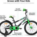 JOYSTAR New Berry Kids Bike for Boys and Girls Ages 3-12 Years Old, Kids Bicycles with Training Wheels, 20 Inch Bike with Kickstand, Multiple Colors | for Boys and Girls, Kids Bicycles, with Training Wheels, with Kickstand, for Boys and Girls, Kids Bicycles