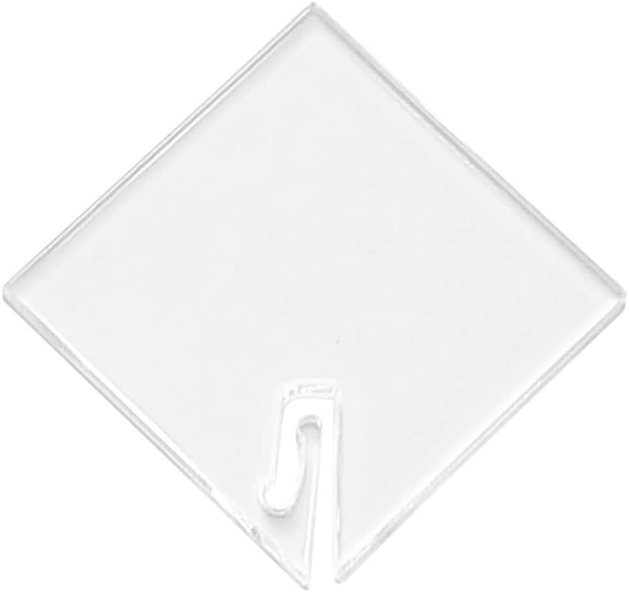 MEYA 30pcs of Champagne Place Cards,Clear Acrylic Wine Escort Cards,Champagne Wall - Drink Name Tags (Diamond)