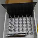 M14x1.5 Lug Nuts 14x1.5 Spike Lug Nuts M14 x 1.5 Spiked Lug Nut Chrome Set of 32 with 2 Socket Keys 19mm Hex 4.4" Tall 14mmx1.5 Bullet Lug Nuts Wheel Nuts