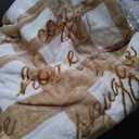 Bedsure Healing Electric Blanket Twin - Soft Flannel Sherpa Heated Blanket with Inspirational Words, Gift for Grandma, Heating with 6 Heating Levels, 10 Time Settings, 8-Hour Auto-Off (62x84 inches)