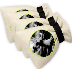 Outdoor Faucet Cover for Winter - Pro 7.1"W x 9.8"H - 4 PACK Outdoor Water Faucet Cover Socks for Winter Freeze Protection Pipe Insulation Reusable Waterproof Insulated Spigot backflow Cover - Beige