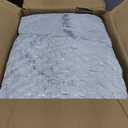 Human Dog Bed - 71"x45"x12" Fits You & Pets, Washable Faux Fur, Orthopedic, Plump Pillow, Blanket, Strap - Grey